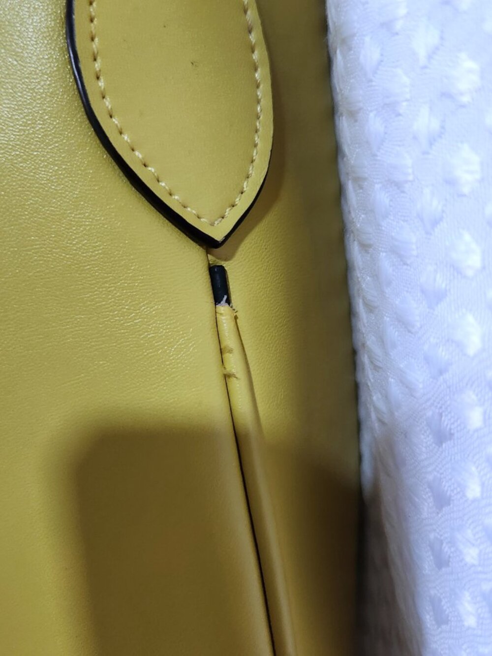 Yellow Leather Hobo Bag Crossbody Shoulder Purse 2-in-1 Leopard Snap Pouch KGB - Picture 5 of 9